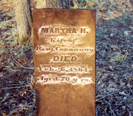 Martha Harper Marshall Connaway tombstone.jpg (203409 bytes)