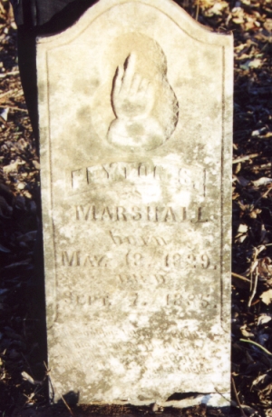 Peyton Marshall tombstone.jpg (133540 bytes)